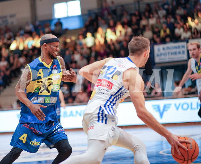 Basketball Superliga 2024/25, 6.Plazierungsrunde Oberwart Gunners vs. UBSC Graz