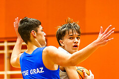 24.11.2024 Österreichischer Basketballverband 2024/25, SLMU16, Vienna Timberwolves vs. ATSE Graz