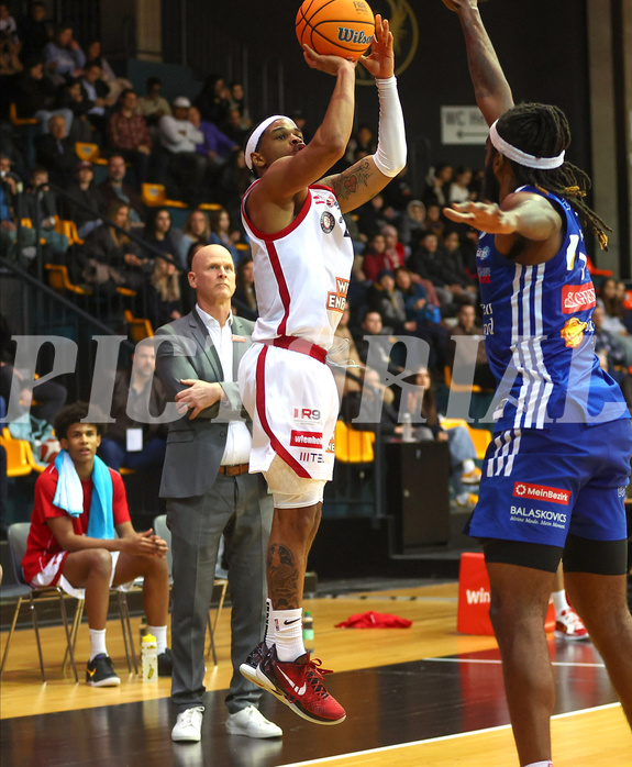 Basketball Superliga 2024/25, Gruunddurchgang 18.Runde BC Vienna vs. Oberwart Gunners