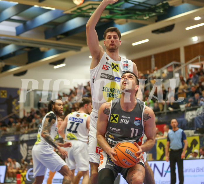 Basketball Superliga 2024/25, 10.Plazierungsrunde Gmunden Swans vs. Klosterneuburg Dukes