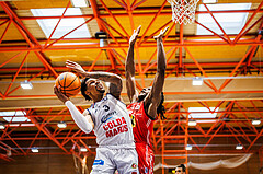 Basketball, win2day Basketball Superliga 2024/25, Playoffs Viertelfinale 2. Spiel
, BBC Nord Dragonz, Flyers Wels, Rayshawn Mart (3)