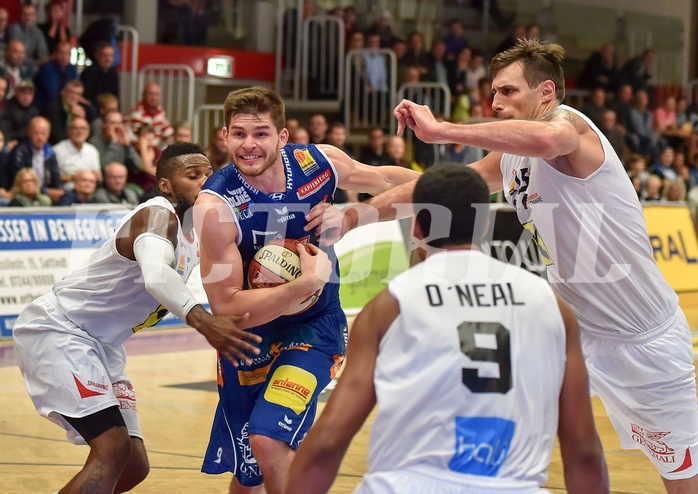 Basketball ABL 2015/16 Grunddurchgang 4.Runde WBC Wels vs Kapfenberg Bulls