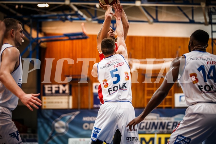 Basketball, ABL 2018/19, Playoff VF Spiel 2, Oberwart Gunners, BC Vienna, Jason Detrick (19)