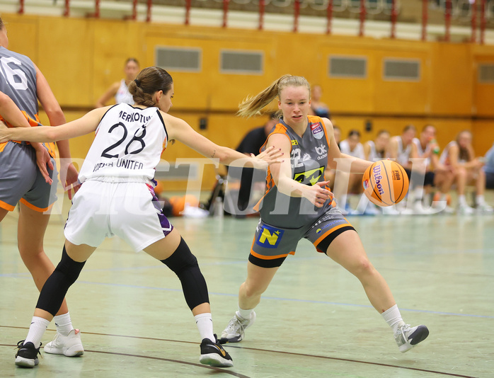 Basketball Damen Superliga 2024/25, Grunddurchgang 1.Runde Vienna United vs. Duchess Klosterneuburg


