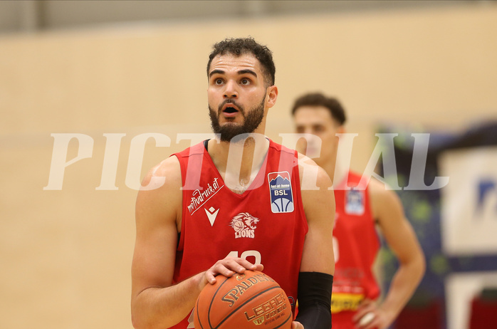 Basketball Superliga 2021/22, Grunddurchgang 17.Runde SKN St.Pölten vs. Traiskirchen Lions