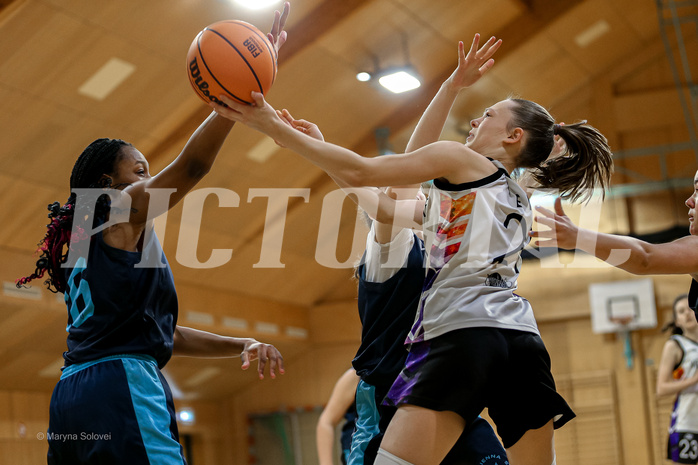 23.02.2025 Österreichischer Basketballverband 2024/25, SLWU14 Vienna United vs. Vienna Timberwolves