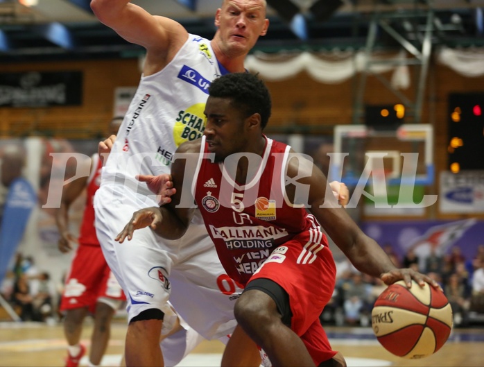 Basketball ABL 2016/17 Grunddurchgang 4.Runde Gmunden Swans vs. BC Vienna