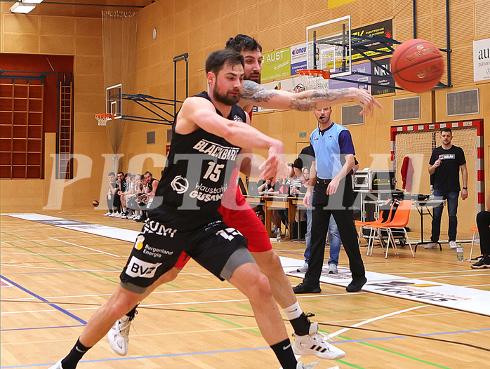 Basketball Zweite Liga 2022/23, Playoff, Finale Spiel 1 Mistelbach Mustangs vs. Güssing Blackbirds


