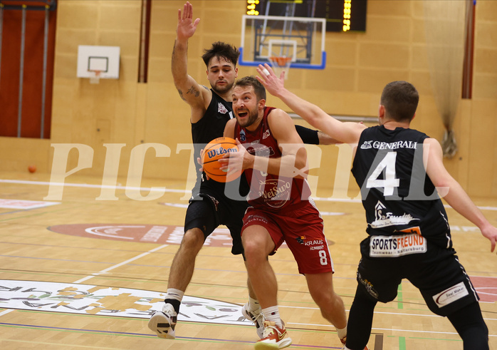 Basketball Zweite Liga 2024/25, Grunddurchgang 7.Runde Mistelbach Mustangs vs. Mattersburg Rocks