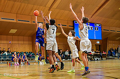 09.11.2024 Österreichischer Basketballverband 2024/25, SLMU14, Basket Flames WAT vs STARS Basketball