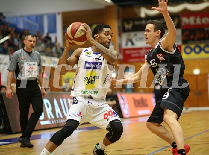 Basketball ABL 2015/16 Grunddurchgang 24.Runde Gmunden Swans vs. Traiskirchen Lions


