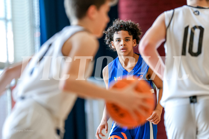 31.03.2025 Österreichischer Basketballverband 2024/25, SLMU14 Basket Flames WAT vs. FSN Baskets Wels