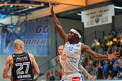 Basketball Superliga 2024/25, 10.Plazierungsrunde Oberwart Gunners vs. Flyers Wels