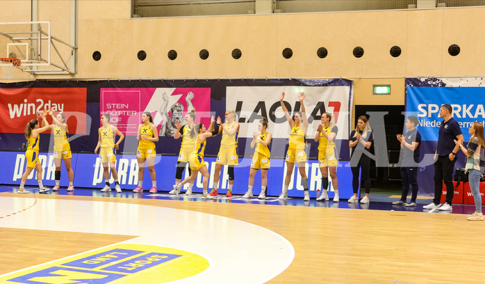 Basketball Damen Superliga 2023/24, Grunddurchgang 9.Runde SKN St. Pölten vs. Vienna United