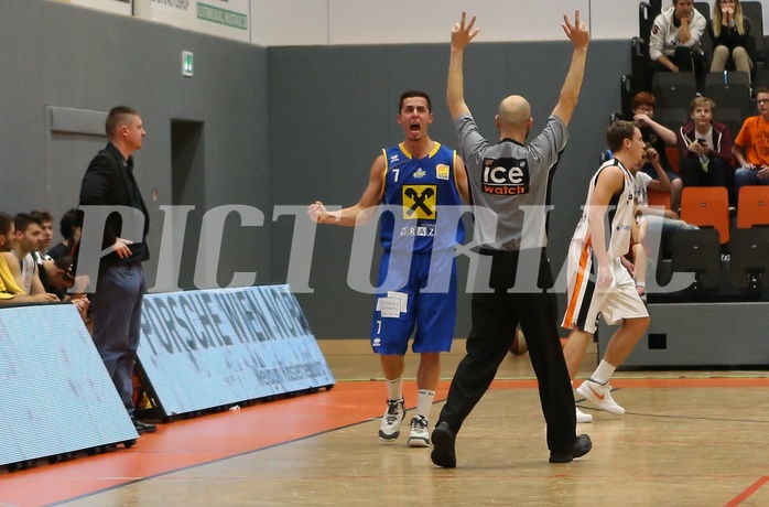 Basketball ABL 2015/16 Grunddurchgang 4.Runde BK Dukes Klosterneuburg vs. UBSC Graz