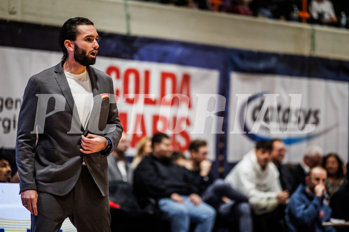 Basketball, win2day Basketball Superliga 2024/25, Grunddurchgang Runde 15, BBC Nord Dragonz, Kapfenberg Bulls, Felix Jambor (Head Coach)