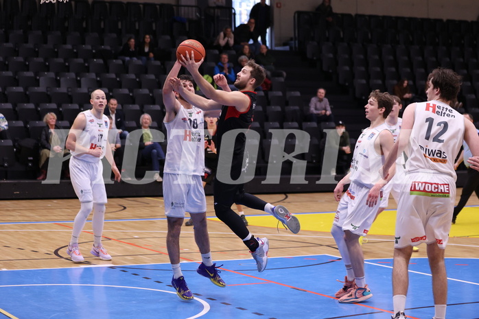 05.02.2023, Graz, Raiffeisen Sportpark Graz, Basketball Zweite Liga 2022/23, Grunddurchgang, Runde 15, Future Team Steiermark vs Mistelbach Mustangs 