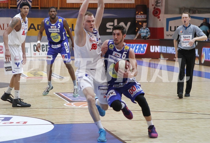 Basketball ABL 2015/16 Playoff Viertelfinale Spiel 5  Oberwart Gunners vs Gmunden Swans
