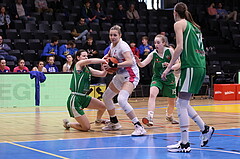 18.02.2023, Graz, Raiffeisen Sportpark, Basketball Damen Superliga 2022/23, Grunddurchgang 13.Runde, UBSC-DBBC Graz vs. KOS Celovec Damen,  