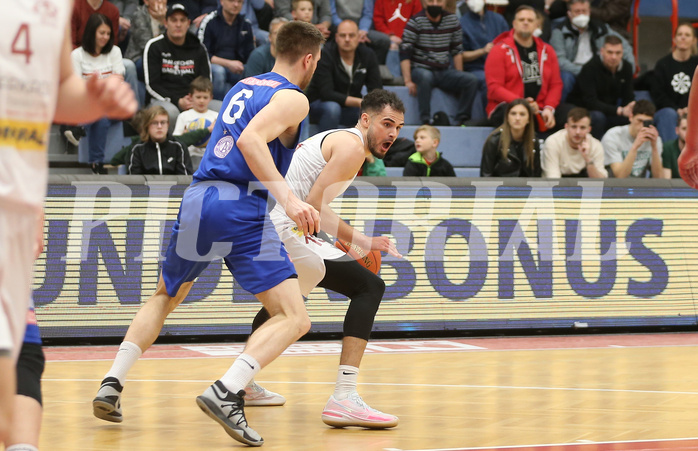 Basketball Superliaga 2021/22, 6.Qualifikationsrunde Traiskirchen Lions vs. D.C. Timberwolves