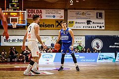 Basketball, Basketball Austria, Cup Final Four 2021/22 
Halbfinale 1, BBC Nord Dragonz, Oberwart Gunners, Jonathan Knessl (12)
