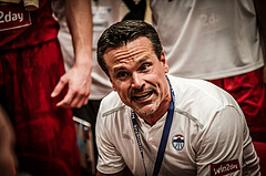 Basketball, FIBA EuroBasket 2025 Qualifiers , , AUSTRIA, IRELAND, Raoul Korner (Head Coach)