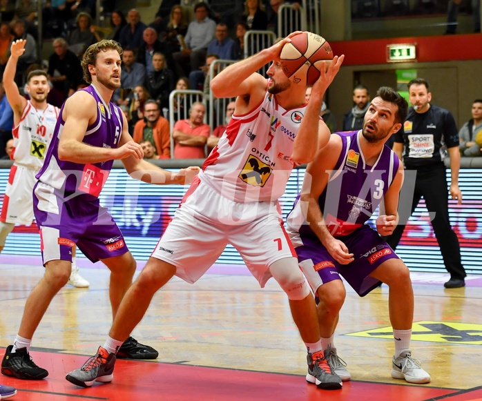Basketball ABL 2018/19 Grunddurchgang 08. Runde Flyers Wels vs Vienna D.C. Timberwolves