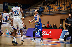 Basketball, bet-at-home Basketball Superliga 2020/21, Grunddurchgang 14. Runde, Oberwart Gunners, Gmunden Swans, Benedikt Güttl (7)