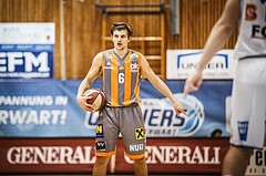 Basketball, ABL 2018/19, Grunddurchgang 13.Runde, Oberwart Gunners, Klosterneuburg Dukes, Moritz Lanegger (6)