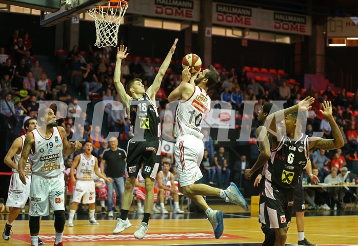 Basketball Basketball Superliga 2019/20, Grunddurchgang 1.Runde BC Vienna vs. Flyers Wels


