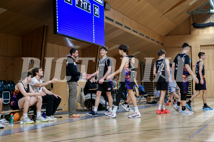 09.03.2025 Österreichischer Basketballverband 2024/25, SLMU14, STARS Basketball vs Vienna United