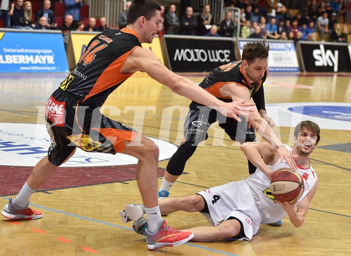 Basketball ABL 2015/16 Grunddurchgang 30.Runde WBC Wels vs F