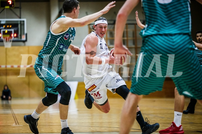 Basketball, 2.Bundesliga, Grunddurchgang 2.Runde, Mattersburg Rocks, KOS Celovec, Philipp GERM (12)