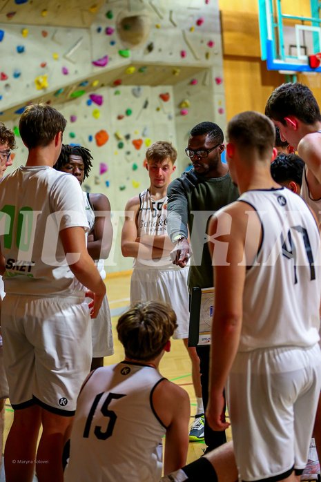 26.11.2024 Österreichischer Basketballverband 2024/25, SLMU19 Basket Flames vs. Mattersburg Rocks
