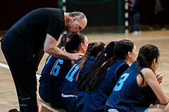 15.02.2025 Österreichischer Basketballverband 2024/25, SLWU19, Basket Flames UNION vs. Vienna Timberwolves