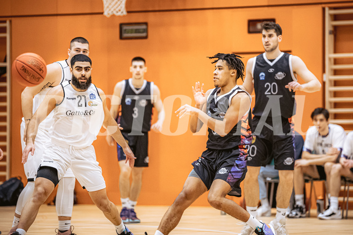 Basketball, Basketball Zweite Liga 2022/23, Grunddurchgang 12.Runde, Basket Flames, Vienna United, Obinna Anthony Ndukwe (5)