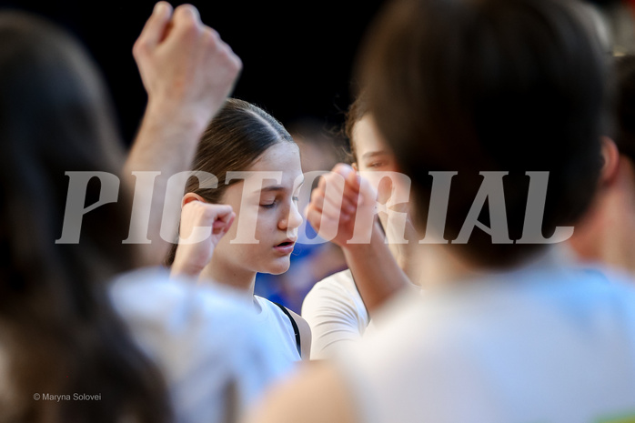 02.03.2025 Österreichischer Basketballverband 2024/25, SLWU16 Basket Flames UNION vs. DBB  Basketgirls Wels