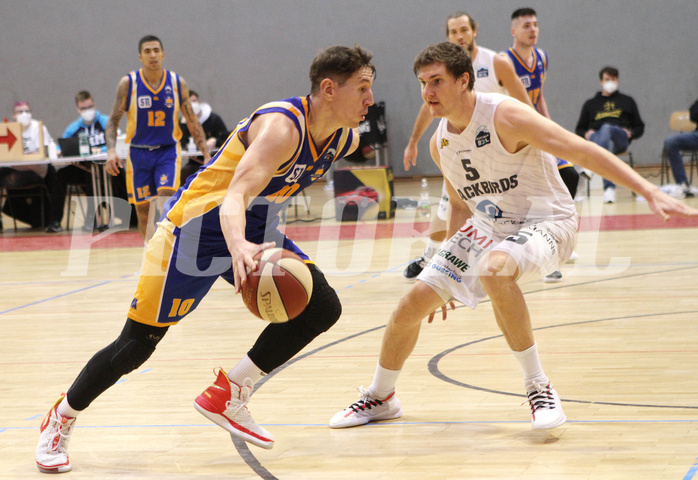 Basketball 2.Bundesliga 2020/21 Grunddurchgang 20.Runde  Jennersdorf Blackbirds vs BBU Salzburg