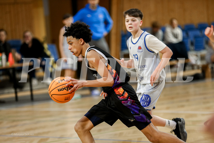 09.03.2025 Österreichischer Basketballverband 2024/25, SLMU14, STARS Basketball vs Vienna United