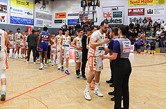 Basketball Superliga 2024/25, 9.Plazierungsrunde Klosterneuburg Dukes vs. Oberwart Gunners


