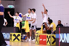 18.04.2025, Graz, Raiffeisen Sportpark Graz, Basketball Superliga 2024/25, Playoffs, Viertelfinale, Spiel 2, UBSC Graz - Gmunden Swans