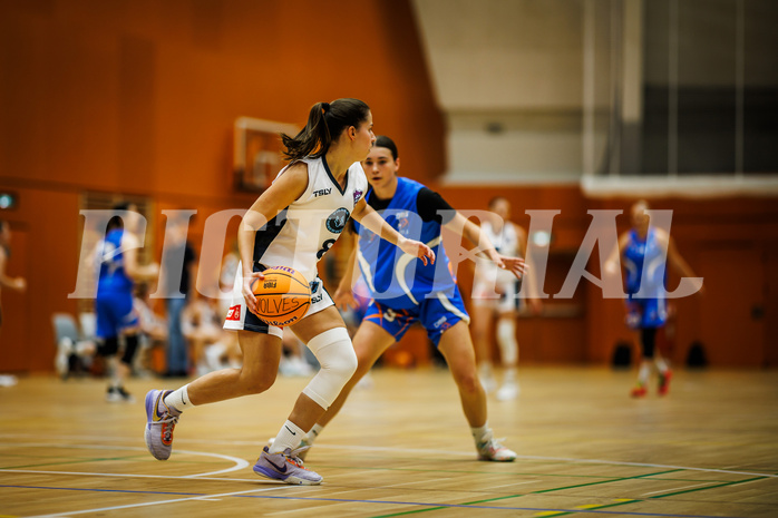 Basketball, Win2Day Basketball Damen Superliga 2023/24, Grunddurchgang 2.Runde, Vienna Timberwolves, DBB LZ OÖ, Aleksandra Novakovic (8)