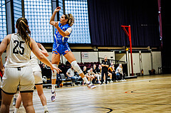 Basketball, Win2Day Basketball Damen Superliga 2023/24, Grunddurchgang 12.Runde, Basket Flames, DBB LZ OÖ, Milica Popovic (13)