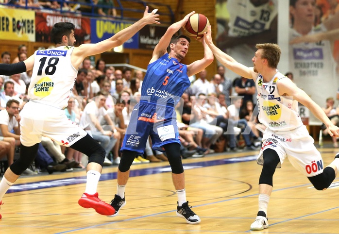 Basketball ABL 2018/19, Playoff HF Spiel 3 Gmunden Swans vs. Kapfenberg Bulls


