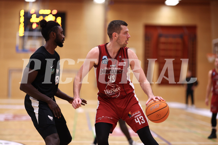 Basketball Zweite Liga 2024/25, Grunddurchgang 21.Runde Mistelbach Mustangs vs. Raiders Tirol