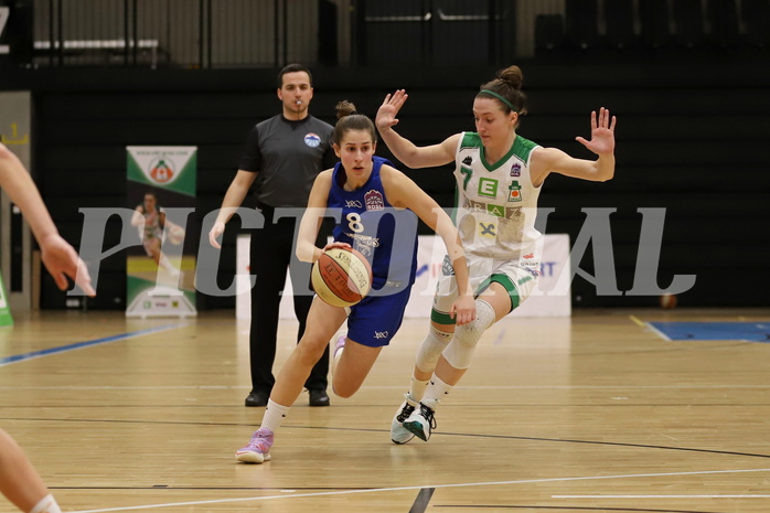 13.03.2022, Basketball Damen Superliga 2021/22, Grunddurchgang 9.Runde,  
UBI Holding Graz vs. Vienna D.C. Timberwolves,  