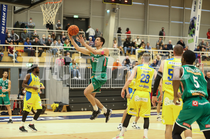 Basketball Superliga 2021/22, 8.Plazierungsrunde SKN St.Pölten vs. Kapfenberg Bulls