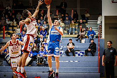 Basketball, win2day Basketball Superliga 2022/23, Grunddurchgang 8.Runde, Traiskirchen Lions, Oberwart Gunners, Sebastian Käferle (7)