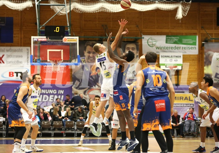 Basketball ABL 2017/18, Grunddurchgang 9.Runde Gmunden Swans vs. Fürstenfeld Panthers


