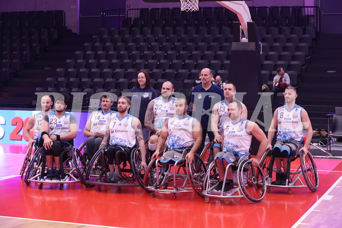 19.01.2025, Graz, Raiffeisen Sportpark, Rollstuhl BB Cup 2025, Finale, Flinkstones Graz vs Sitting Bulls Klosterneuburg,  